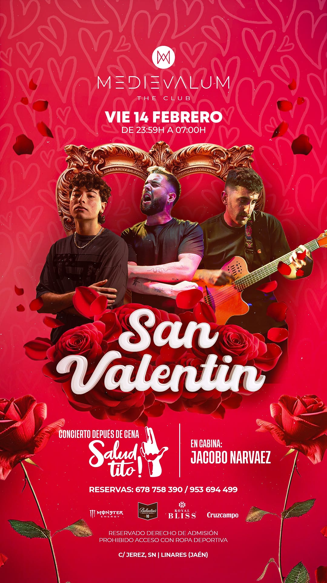 Noche de San Valentín: Música, Amor y Diversión en Medievalum The Club